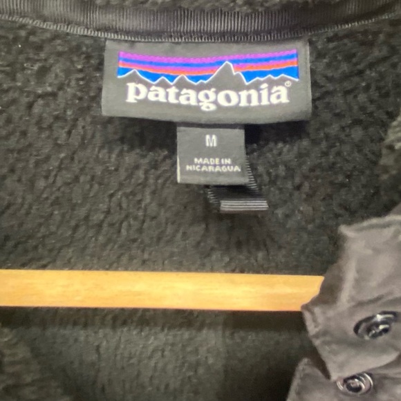 PATAGONIA Polartec Fleece Pullover Snap Sweater Jacket - Picture 5 of 7